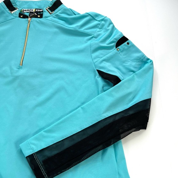 Jamie Sadock tennis golf quarter zip Henley women’s top - Picture 2 of 5